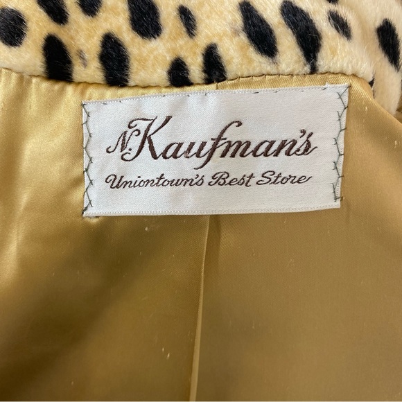 Vintage leopard print car coat - Picture 6 of 6